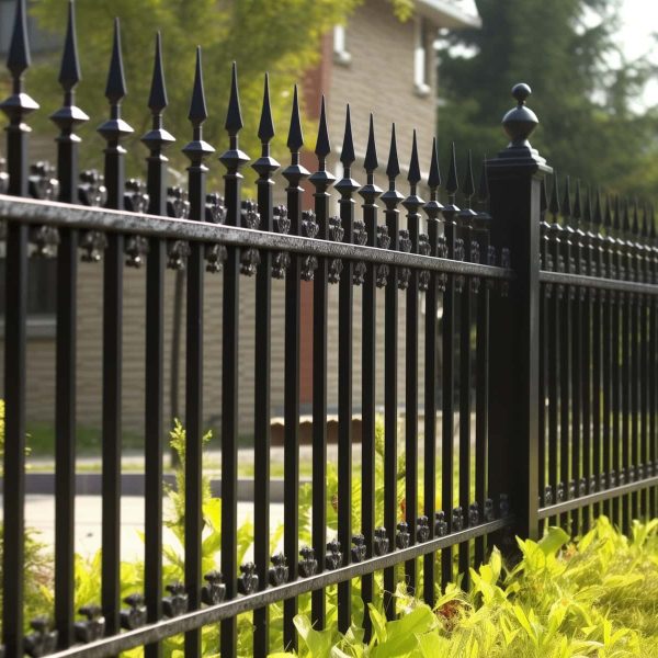 Rome Metal Picket Fence